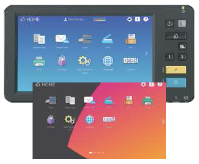 Дисплей на мултифункционално устройство