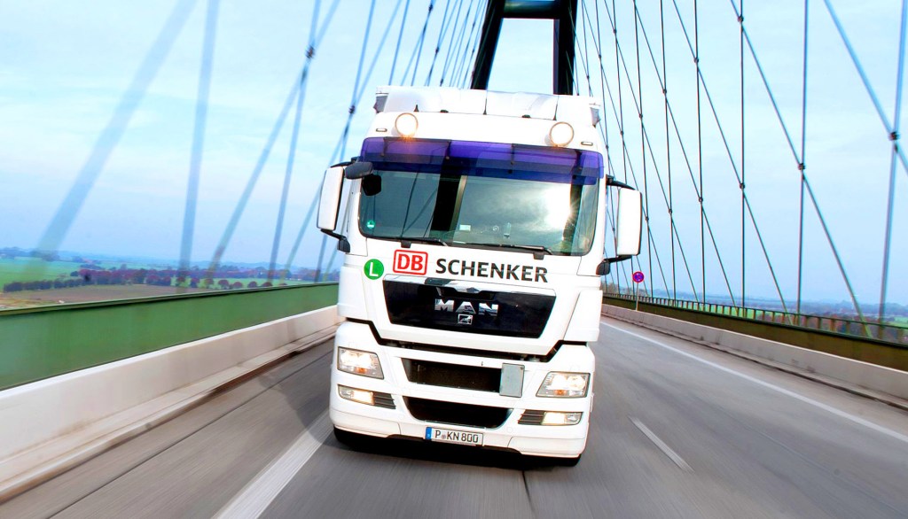 DB Schenker тир в движение
