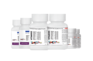 Цветни етикети с бял тонер при хранителните добавки и лекарствата