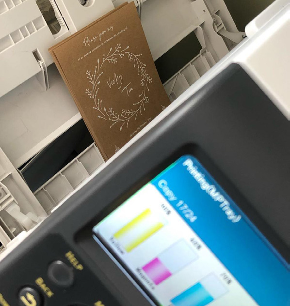 Принтер OKI Pro9542 с бял тонер