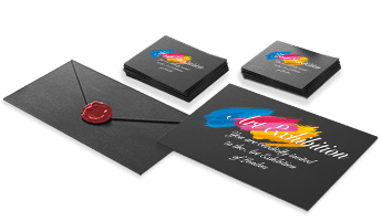 Пликове, разпечатани със система за принтиране на пликове на OKI Pro9541 и Pro9542