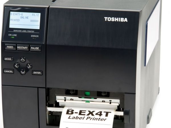 Индустриални баркод принтери от серията B-EX4T1 на&nbsp;TOSHIBA