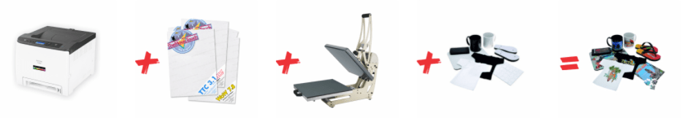 Решение за термотрансферен печат на The Magic Touch