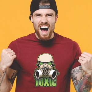 Дизайн, отпечатан на принтер OKI чрез термотрансфер.