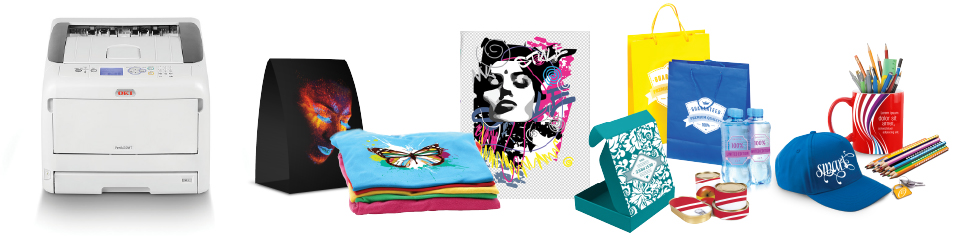 Създавайте отличителни дизайни с иновативната технология на OKI.