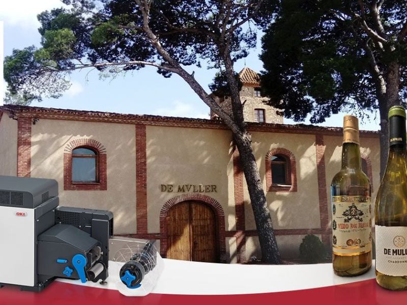 Как винарната De Muller намали грешките при печата на етикети с OKI&nbsp;Pro1050?