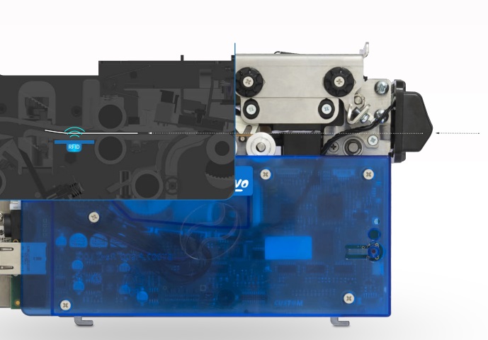 PP54 EVO разполага с HF RFID антена