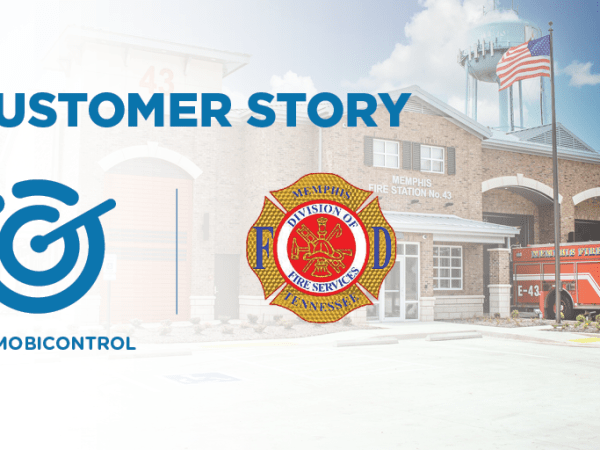 Как SOTI MobiControl поддържа превозните средства на службата за пожарна безопасност в Мемфис&nbsp;24/7/365?