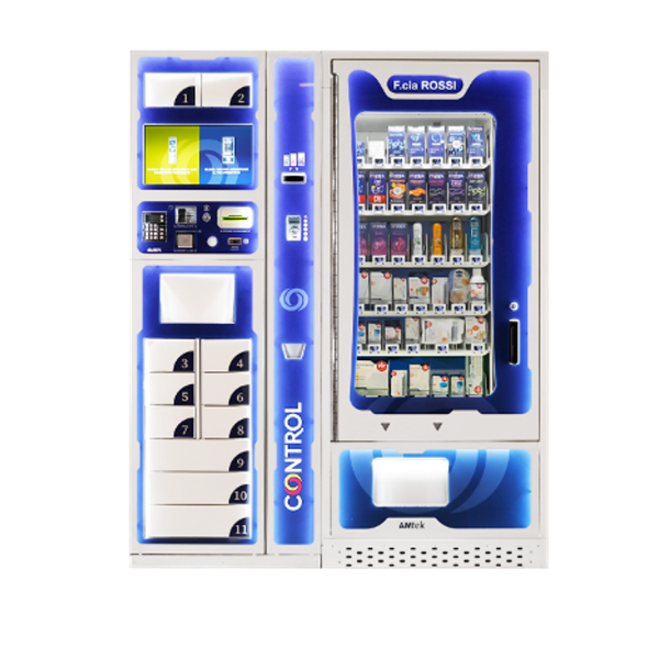 Локър в комбинация с вендинг машина