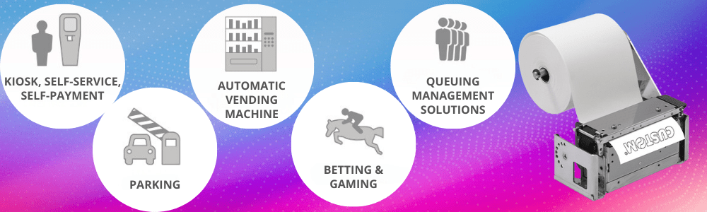 Ултра компактен киоск принтер Modus3 X на Custom, съвместим и с най-малките киоски от последно поколение